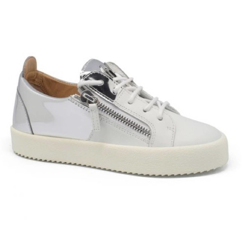 Giueseppe Zanotti Double Zip Sneaker Size 43 IT/ 10 US - Picture 1 of 15